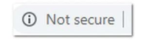 How Do You Know If Your Website Was Built Properly? 2 Chrome Not secure