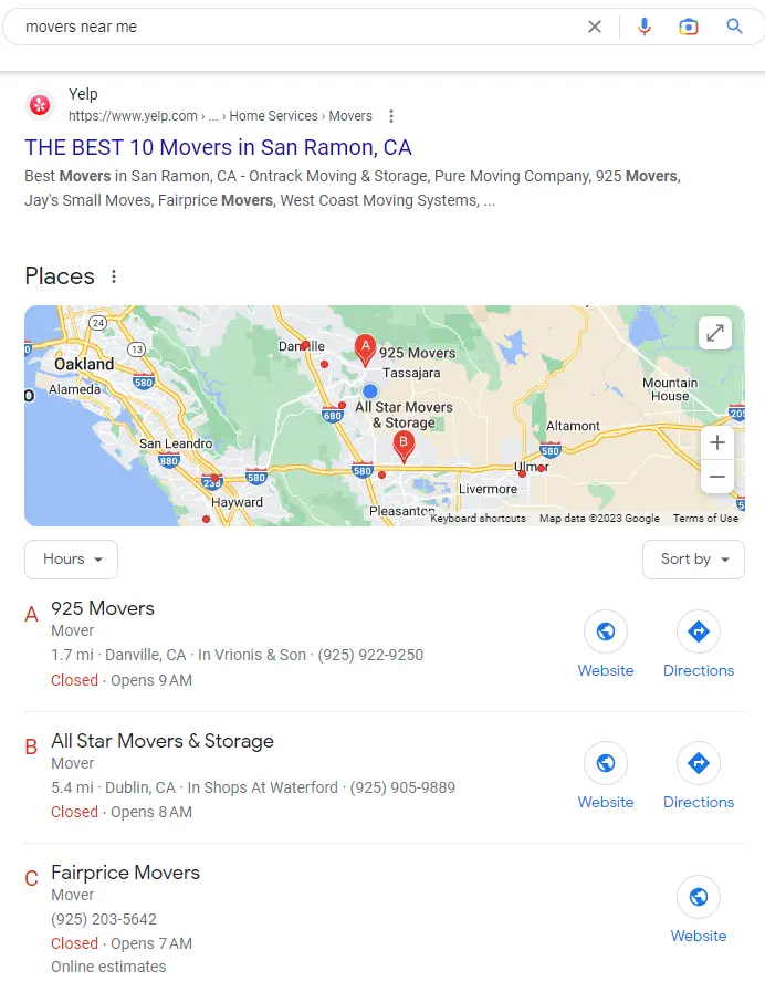 SEO for Moving Companies 1 - SEO for Moving Companies