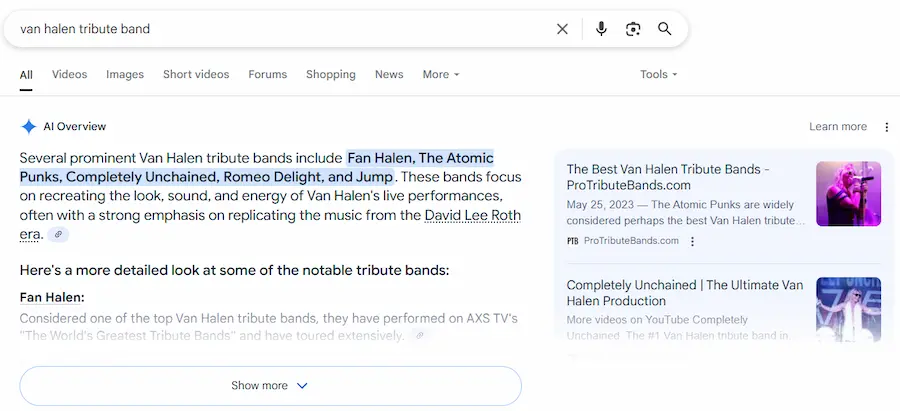 SEO and Google's AI Overviews (a Search Generative Experience!) 1 - SEO and Google's AI Overviews (a Search Generative Experience!)