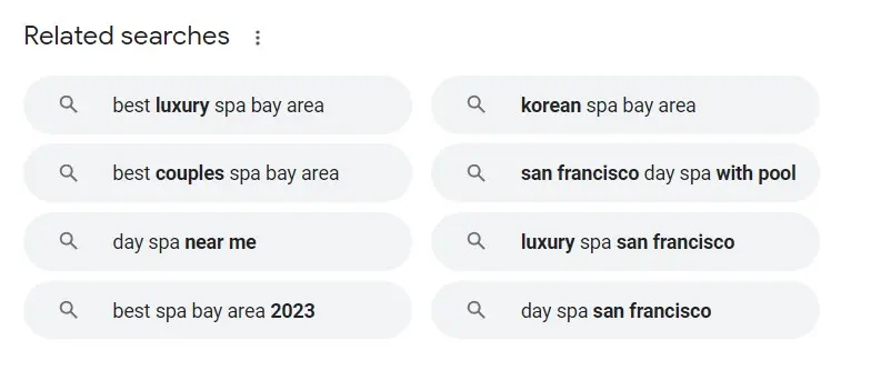 People Also Search For is now "Related Searches"