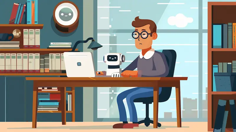The Google Search Algorithm Leak 2024 1 AI writing for a lazy content marketer