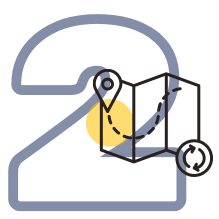 Why Choose Us? 32 Local search marketing with map pin and location tracking icon