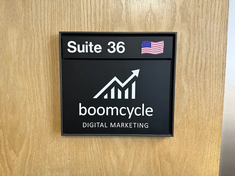How To Verify Your Google Business Profile (2026 Guide) 1 Boomcycle Digital Marketing office signage