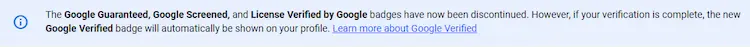 Google Local Service Ads Ranking Factors (2026 Update) 2 Google Guaranteed badge is gone in 2025!