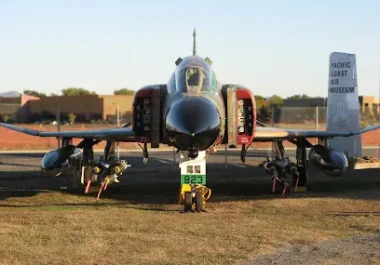Military aircraft on tarmac in Santa Rosa area